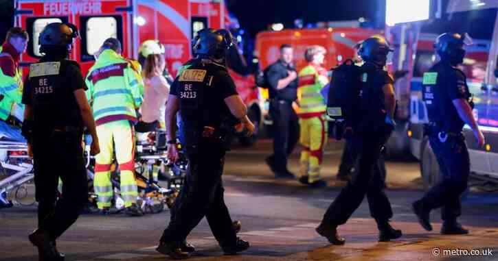 ‘Mass casualty incident’ declared after van ploughs into crowd at Berlin Pride event