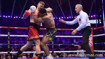 Anthony Joshua vs Kristian Prenga LIVE: AJ WINS in second round after dramatic opener saw him DROPPED to the canvas