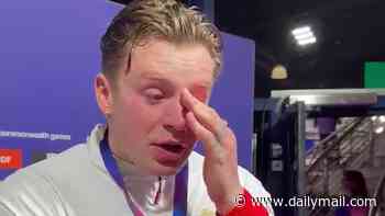 'Hurt' Adam Ramsay-Peaty breaks down in tears after surprise Commonwealth Games bronze: Star reveals family feud has taken its toll and admits he 'doesn't know what went wrong'