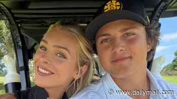 Star college quarterback makes relationship with stunning pilates instructor official ahead of new season