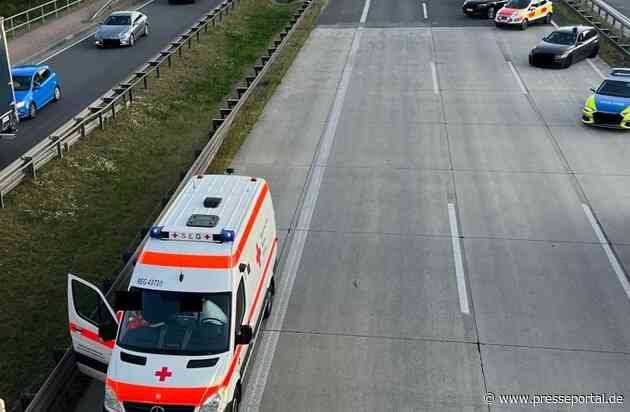 API-TH: Ungebremst in das Stauende - mehrere Fahrzeuge beschädigt und 34 verletzte Personen