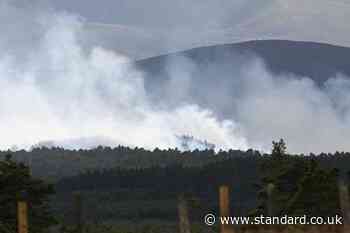 Residents return home as Cairngorms fire no longer ‘immediate threat’