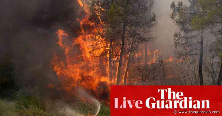 France and Spain race to control wildfires as more than 250,000 evacuated – as it happened