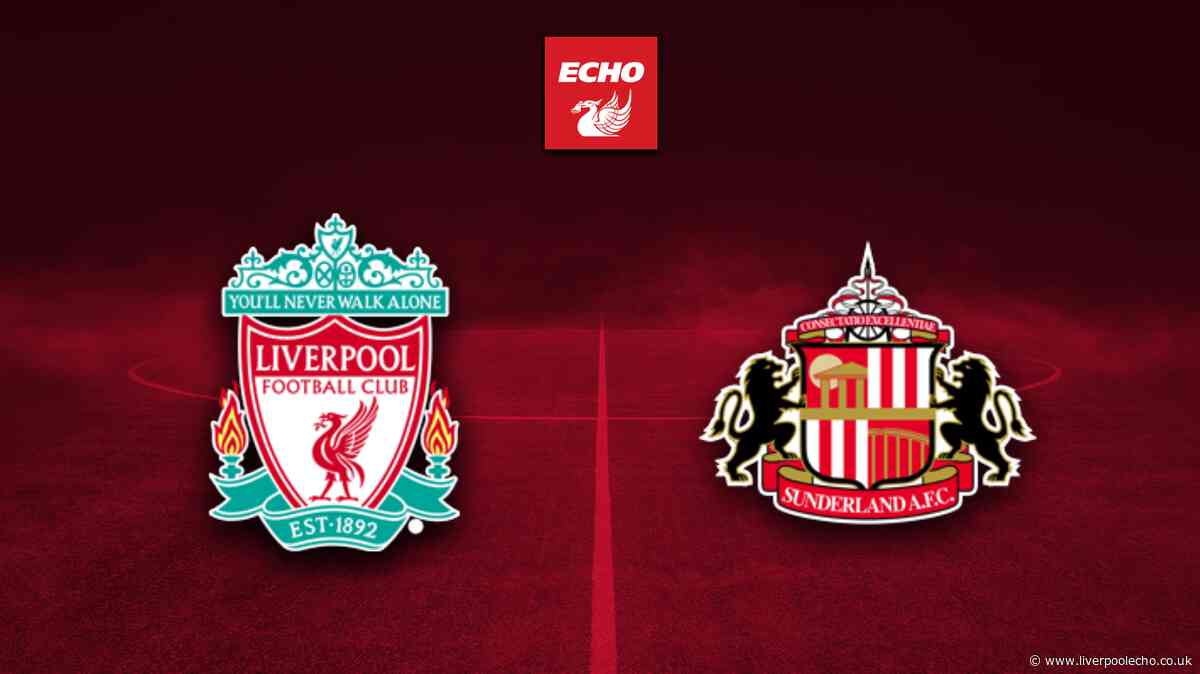 Liverpool vs Sunderland LIVE - Kieran Morrison, Enzo Le Fee goals, score, Joe Gomez injury, commentary stream
