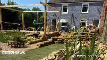 Veterans' garden built using A14 roadwork materials