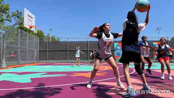 Revamped, vibrant Montreal basketball courts meant to inspire confidence