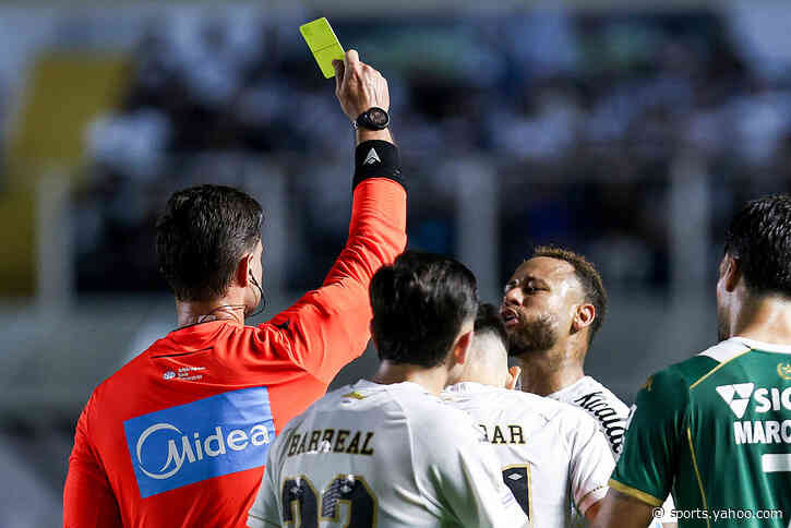 🎥 Neymar scores two, but is suspended as Santos only draw with Chape