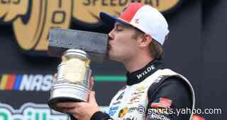 Carson Kvapil scores first career O'Reilly Series win at Indianapolis