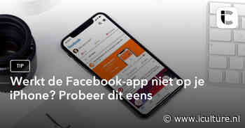 Werkt de Facebook-app niet op je iPhone? Probeer dit eens
