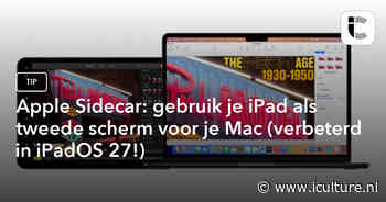 Apple Sidecar: gebruik je iPad als tweede scherm voor je Mac (verbeterd in iPadOS 27!)