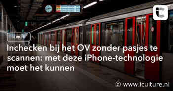 Inchecken bij het OV zonder pasjes te scannen: met deze iPhone-technologie moet het kunnen