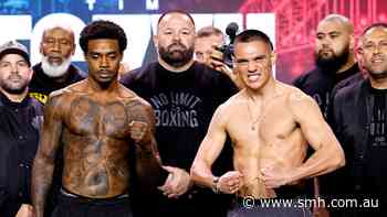 Boxing LIVE updates: Tim Tszyu takes on American Errol Spence in Sydney