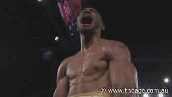 Aokuso stuns rival with 10th-round knockout