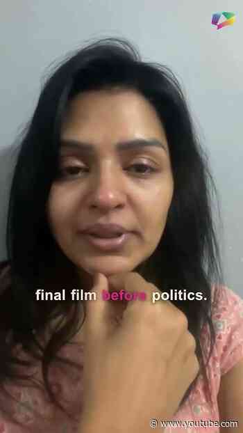 Anandhi Ajay Breaks Down After Her Scenes Were Cut from Vijay’s Jana Naayakan