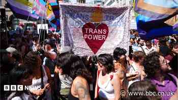 Thousands attend London Trans+ Pride march