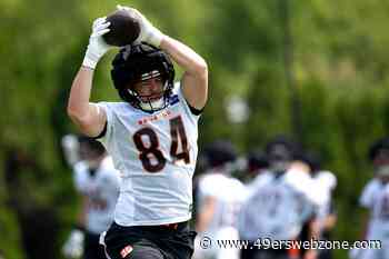 49ers waive rookie TE, add former Bengals draft pick in roster move