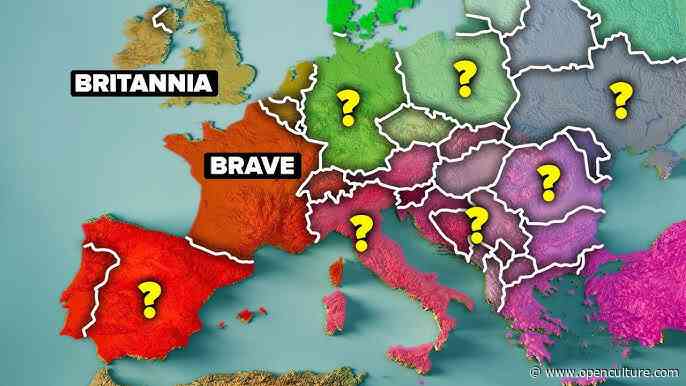 Where Did Europe’s Countries—and the United Kingdom—Get Their Names?