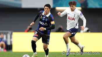 Auckland FC 0-1 Tottenham - pre-season friendly LIVE: Dane Scarlett gives the visitors the lead after wonderful ball from captain Archie Gray