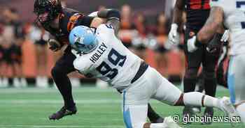 Argos snap losing skid with 26-12 win over Lions