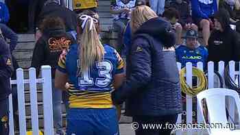 Last-second call spoils Eels fairytale in dramatic scenes after big injury scare