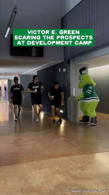 Victor E. Green scaring the prospects at development camp 😂