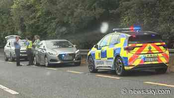 Woman, 25, charged after suspected car bomb intercepted near Irish border