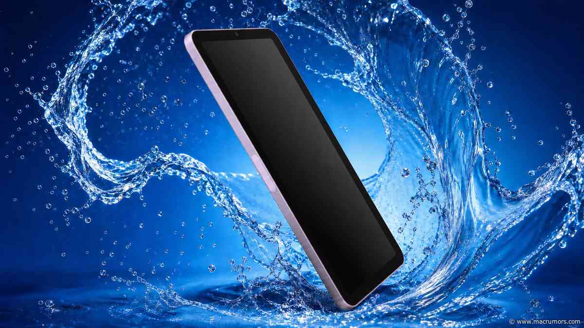 Apple's First Water-Resistant iPad to Launch Later This Year