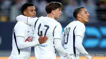 Auckland FC 0-2 Tottenham - pre-season friendly RECAP: Goals from Dane Scarlett and Richarlison give Tottenham a win as they begin tour of New Zealand and Australia
