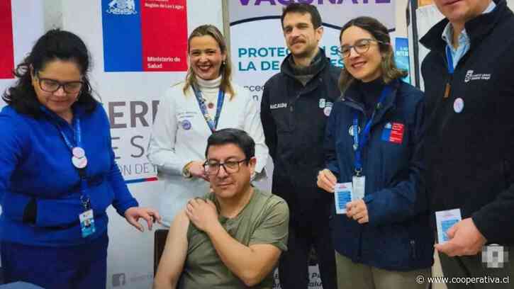 Los Lagos: Minsal aumentó campaña de vacunación contra la influenza para todo público