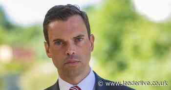 Ken Skates MS on Wrexham-Bidston train after midweek matches