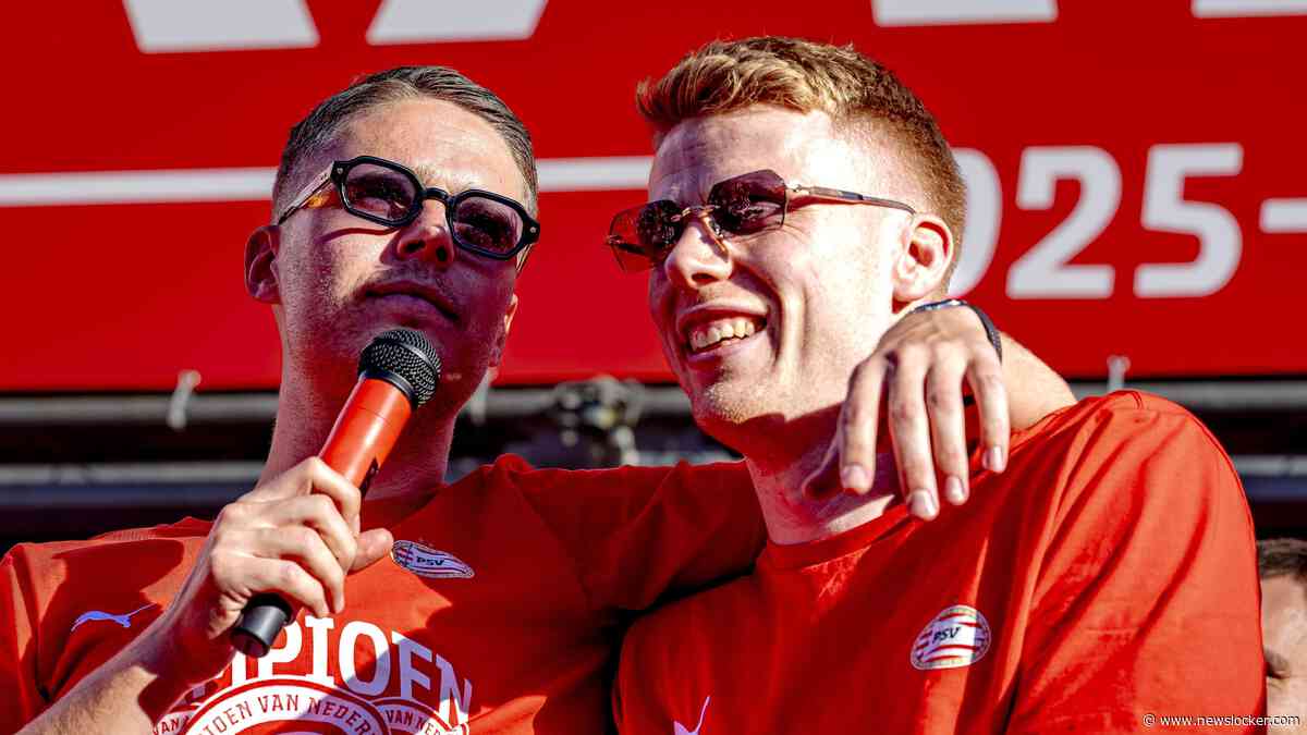 Joey Veerman steekt geblesseerde PSV-vriend Jerdy Schouten hart onder de riem, maar: ’Er zal zeker nog een zware tijd aankomen’
