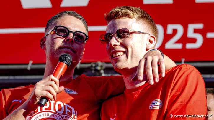 Joey Veerman steekt geblesseerde PSV-vriend Jerdy Schouten hart onder de riem, maar: ’Er zal zeker nog een zware tijd aankomen’