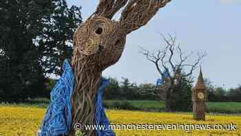 Free willow walk with giant Paddington, Dalek and dinosaur opens at ice cream farm for the summer