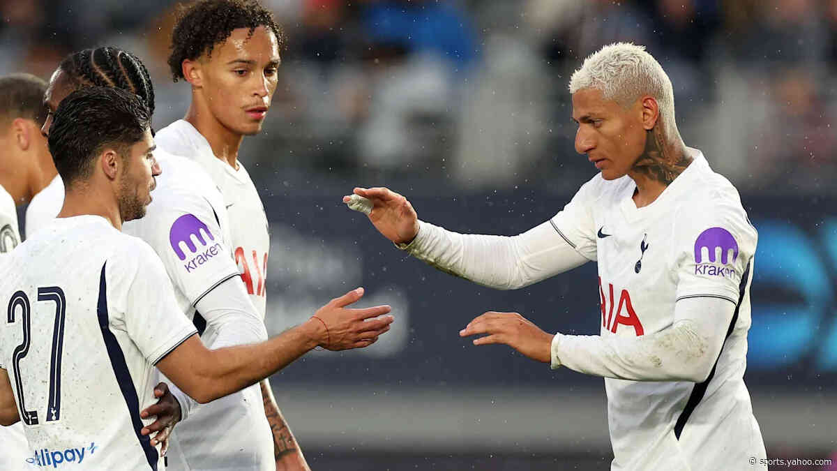 Richarlison scores as Spurs beat Auckland at Eden Park