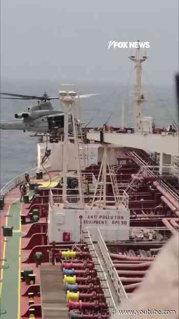 CENTCOM releases footage of forces disabling ships it says didn’t comply with blockade of Iran