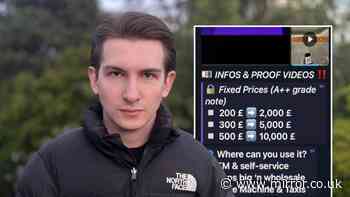 Inside illegal trade booming on TikTok - fake cash, drugs and prescription pills
