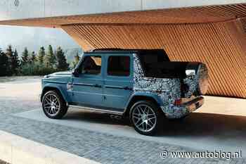 Nu vol in beeld: de nieuwe G63 Cabrio