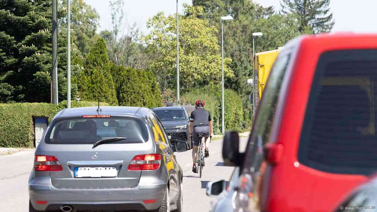 Planegger Straße: Polizei fordert Fahrradschutzstreifen