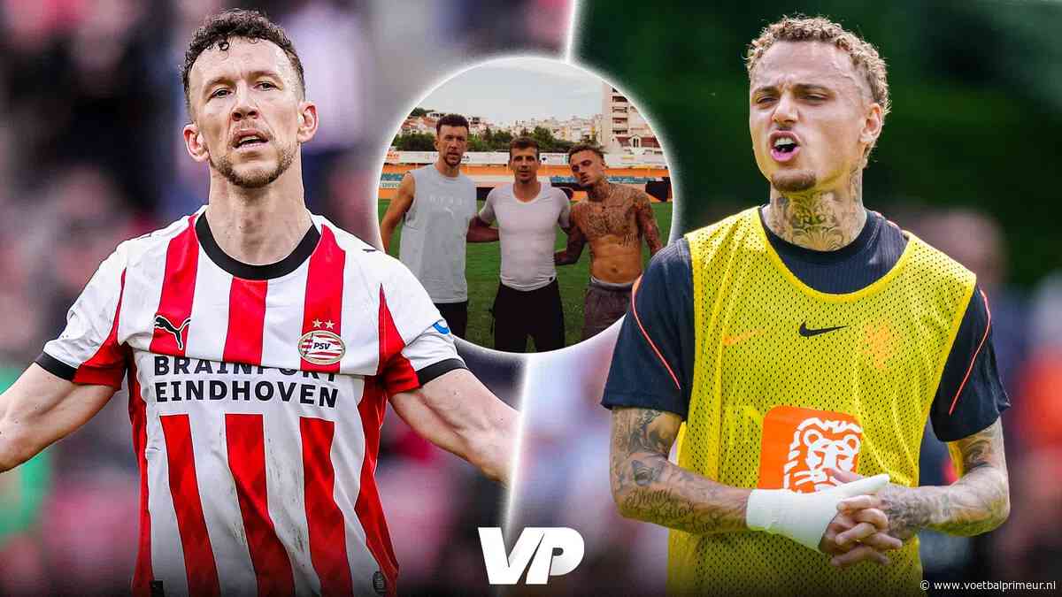 Noa Lang en sterspeler PSV trainen samen tijdens vakantie: ‘Hard to kill’