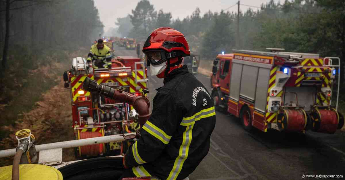 Nog eens 55.000 evacuaties door branden in Zuidwest-Frankrijk