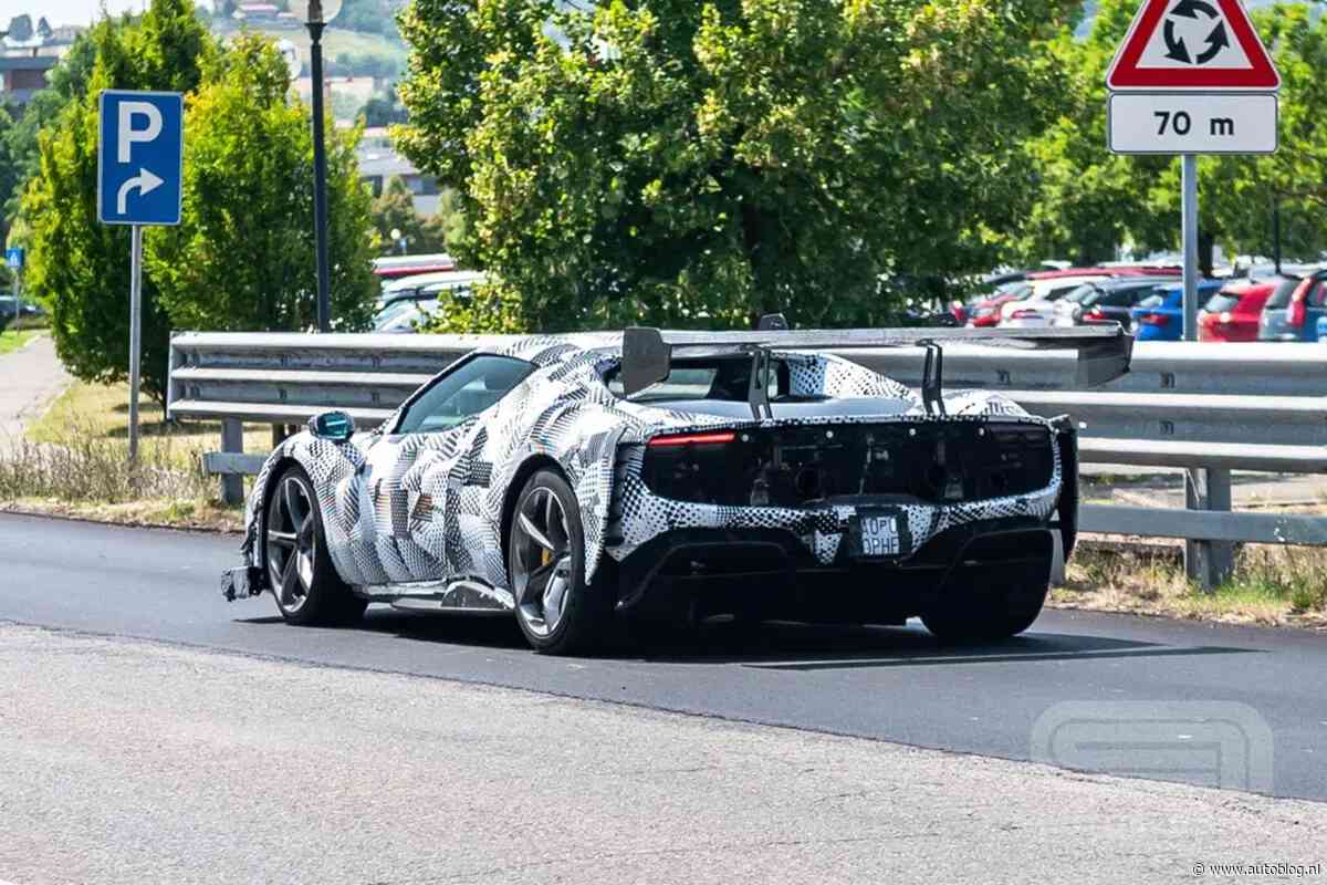 Wat voor hardcore apparaat is Ferrari hier aan het testen?