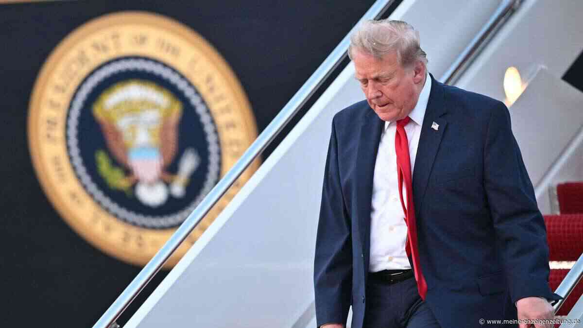 Mordplan gegen Trump? US-Beamte sollen vor Weiterflug nach NATO-Gipfel Alarm geschlagen haben