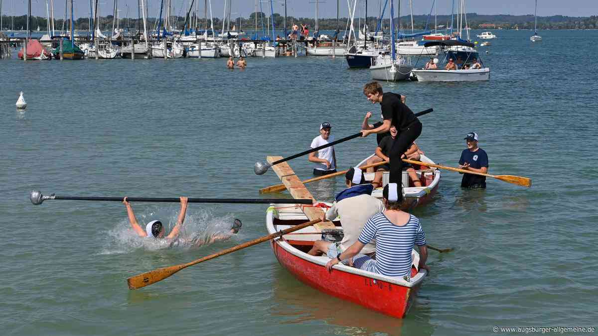 1275 Jahre Schondorf: Beim Fischerstechen ist für Spannung gesorgt