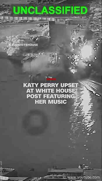 Katy Perry upset at White House post featuring her music