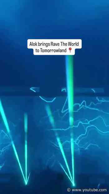 Alok Returns to Tomorrowland and the Energy is INSANE 🔥 #Tomorrowland #DJ #LivePerformance