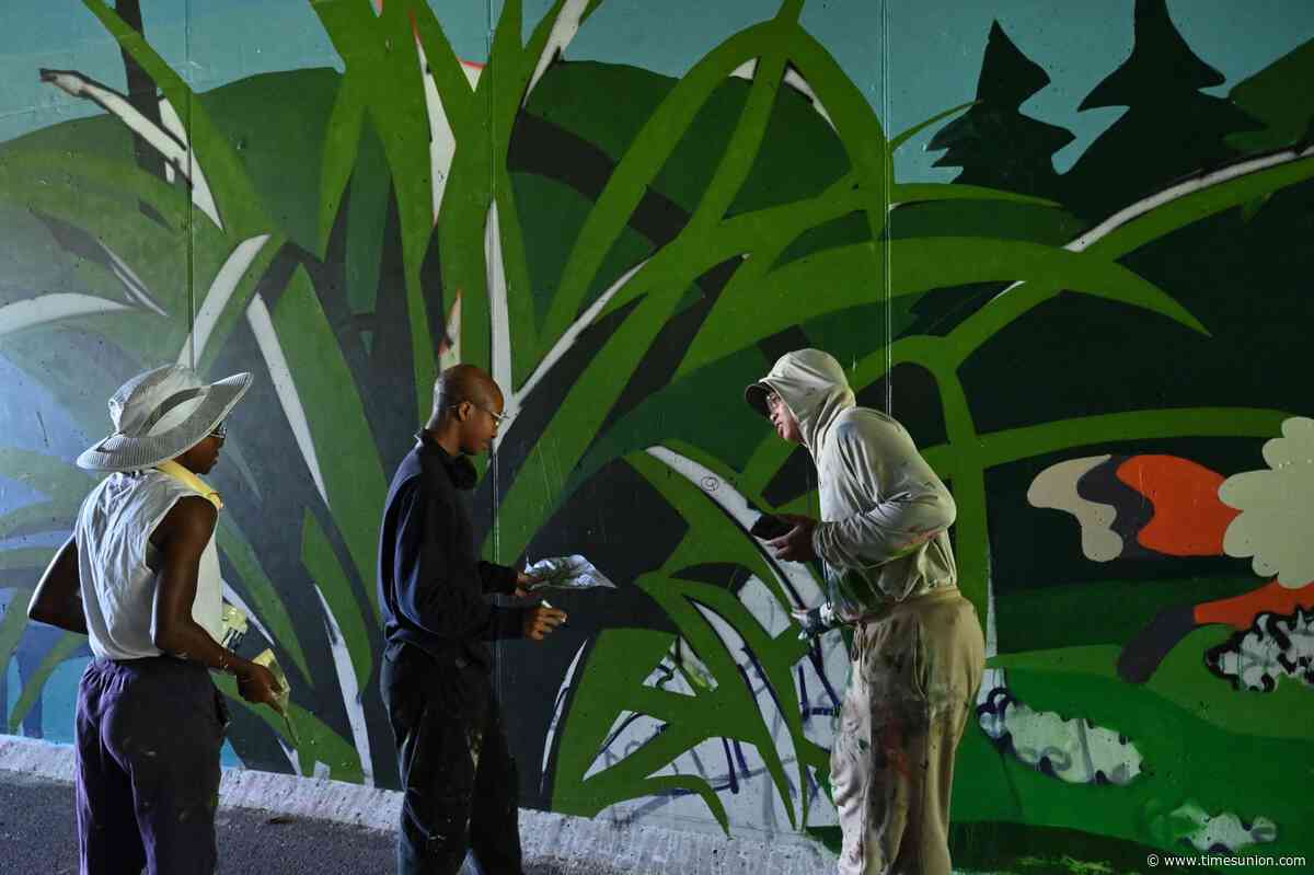 New Empire State Trail mural a family legacy in the painting