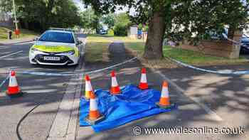 Man seriously injured as police cordon off area outside hotel and restaurant