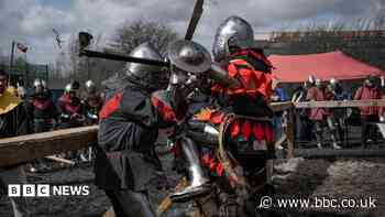 Armoured combat club runs first home tournament