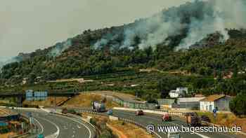 Waldbrände in Spanien: Neuer Brand bei Valencia