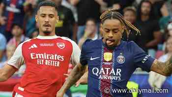 Bradley Barcola 'ENDS contract talks with PSG': French star, 23, hands Liverpool a huge boost in race for his signature as Premier League clubs circle young attacker